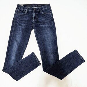 Citizens Of Humanity Avedon Skinny Jeans Women's Size 24 Acid Wash Denim